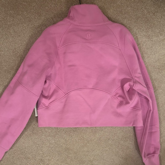 Lululemon Scuba Oversized Funnelneck top - pink, XS/S - Picture 5 of 7
